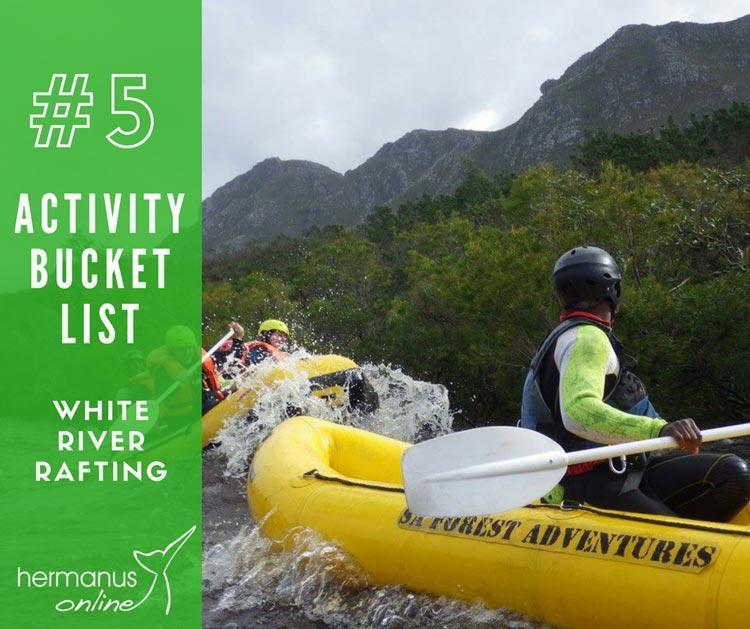 Activity bucketlist 5 rafting