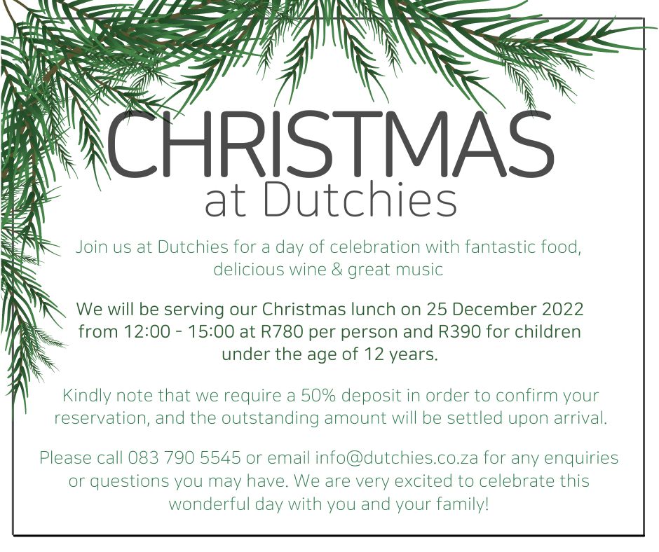 dutchies cristmas lunch