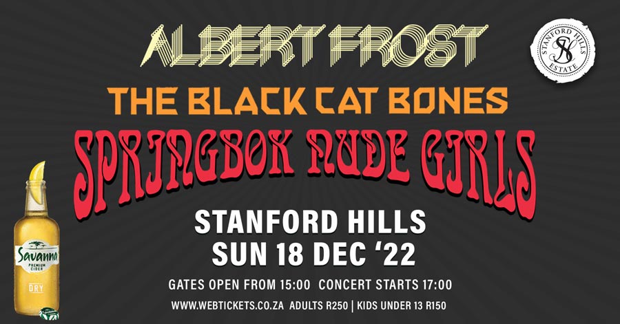 Springbok 2 Nude Girls Albert Frost Trio The Black Cat Bones